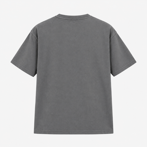 Grey Oversized Save Your Sorrow T-shirt